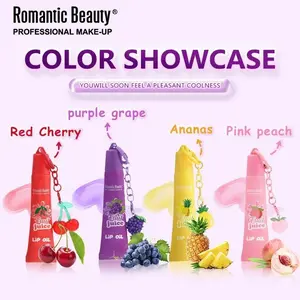 Multi-Fruit Extract Lip Oil - Instant Hydration, Fresh Fruity Scent! Nourish Your Lips with Moisture & Fragrance