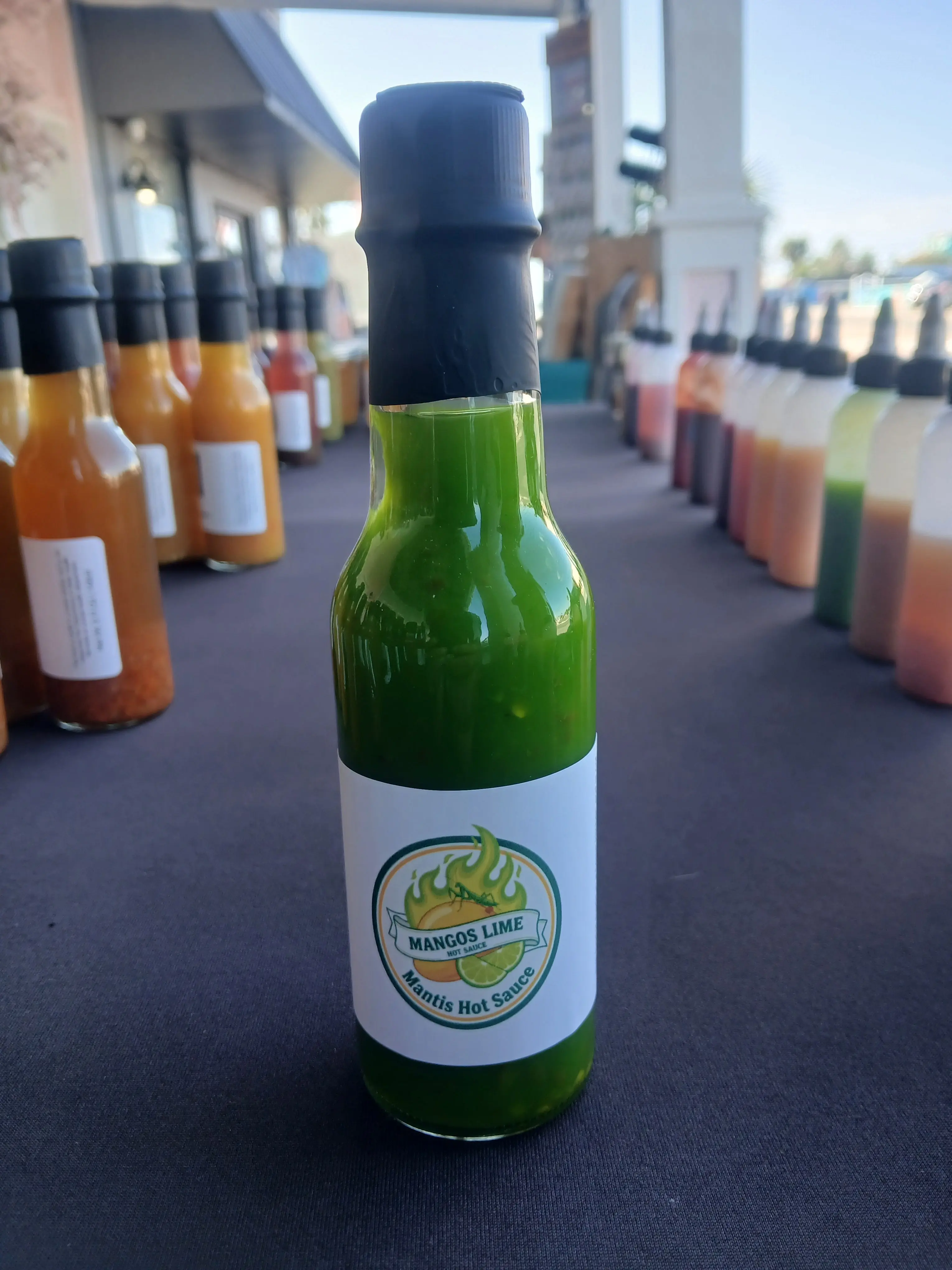 Mango Lime Habanero Hot Sauce - Tropical Citrus Heat | Mantis Hot Sauce