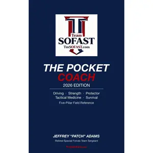 The Pocket Coach — Five-Pillar Field Reference. The Special Forces Pocket reference tool for every occasion. First Aid, Driving, Self Defense, Protection, and Survival in one field guide, with note pages available for you to customize to your circumstance