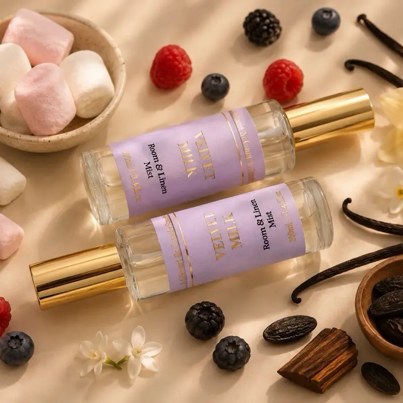 Velvet Milk | Room & Linen Mist | Home Fragrance | 3.4 fl Oz