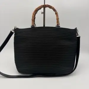 Pre-owned GUCCI RL Bamboo Handle Tote Bag 5691133
