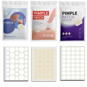 Three Types of Acne Patches, Covering Acne and Blemishes, Spot Stickers for Face and Skin, Effective Acne Treatment