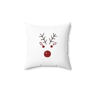 Reindeer Pillows, Christmas Pillows, Christmas Home Decor, Christmas Decoration, Cute Decor, Decorative Throw Pillow, Reindeer Decor