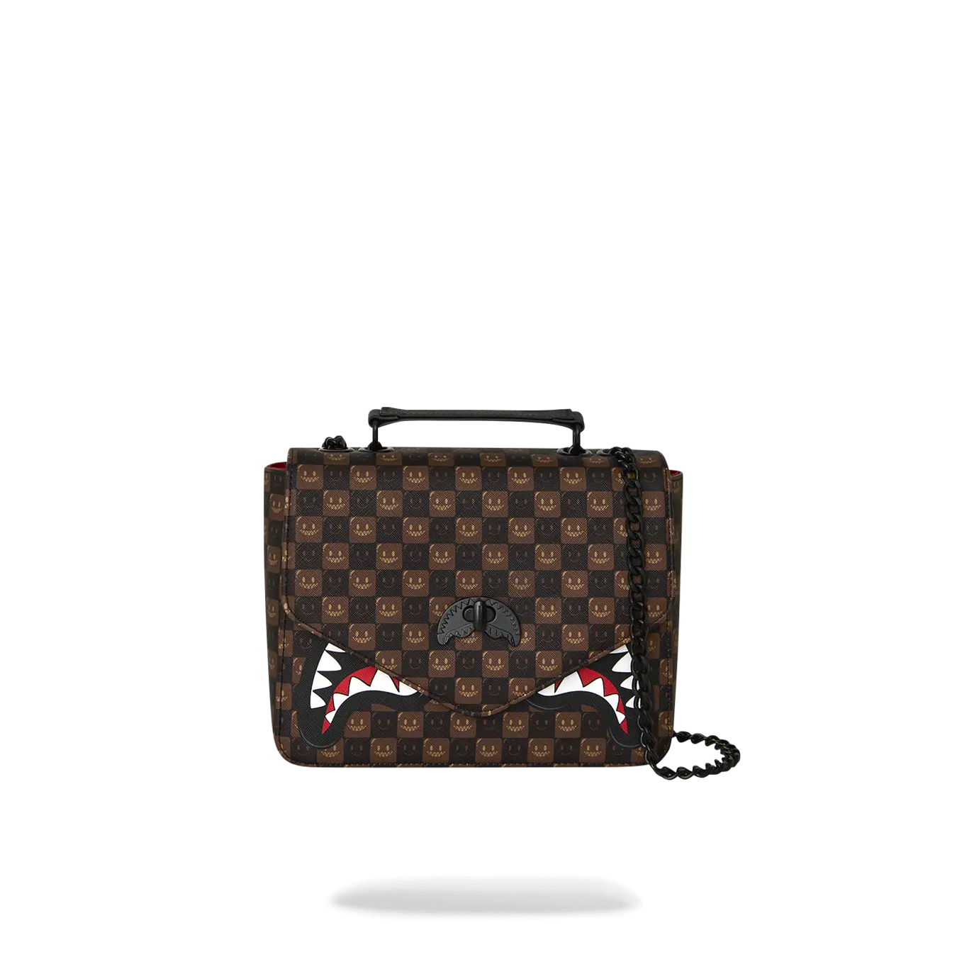SHARKS IN PARIS GRIN & GRIND HANDBAG