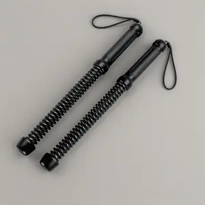 Cordless Battle Ropes Set of 2 - Weighted Ropeless Training Gear for HIIT Cardio Full-Body Workouts - Quiet Portable Home Gym Equipment for Men & Women - Indoor Outdoor Use Gift Option