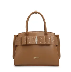 Brangio Elegant Bow Satchel/Wallet