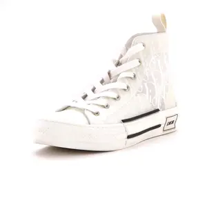 Pre-owned Christian Dior Men's B23 High-Top Sneakers Embossed PVC by Rebag