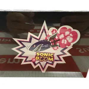 Supremeripz Sonic Boomz - Comic Character Design with Colorful Design Elements