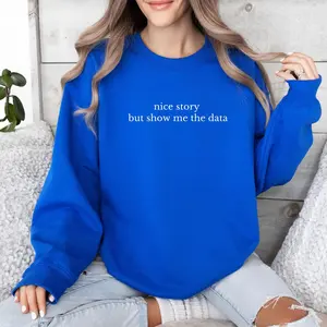 Data Analyst Crewneck Short-Sleeve T-SHIRT Or Sweatshirt , mental health tee shirt