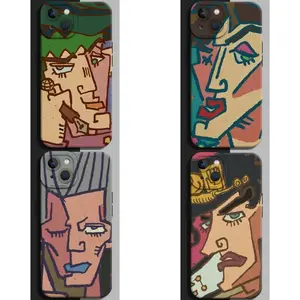 Anime JOJO Cool Unique Artistic Design Phone Case For IPhone 17 16 15 14 13 12 11 Pro Max Plus Air Protective Shockproof Drop-proof Retro Stylish Gift