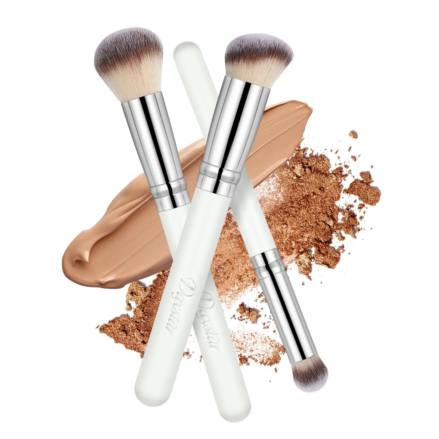 Makeup Brushes Set,Foundation Powder Brush Eyeshadow Brush Concealers Blush Face Professional Make up Brushes Kit with Gifts Box for Woman(Blue,14Pcs) Blue-1