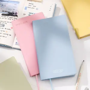 100 Days Plan Notebook, Restart Life Series Macaron Color Check-In Tracker, Interest and Learning Planning Book, Productivity Planner