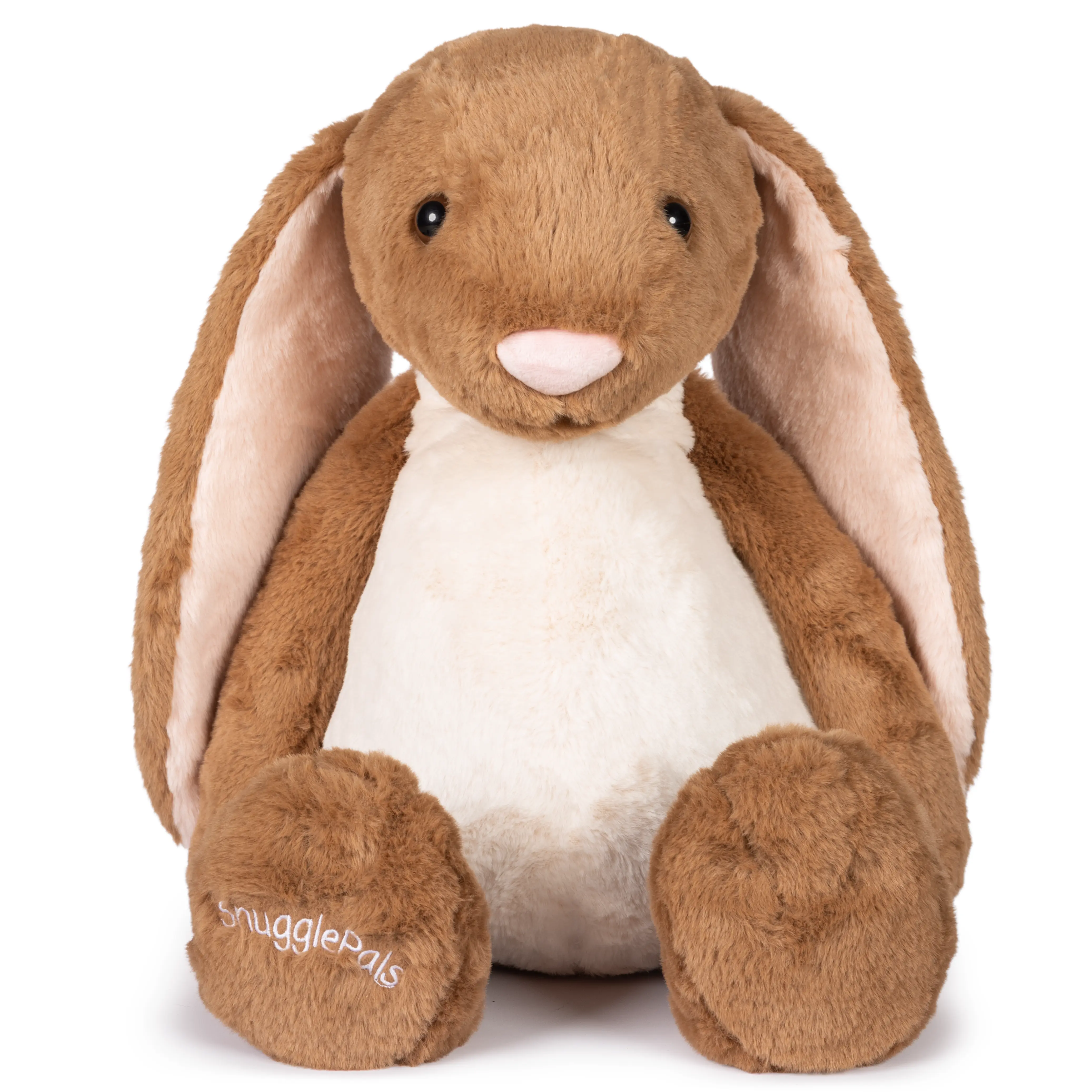 Jumbo Bunny SnugglePal | 4.5lbs, 16" Tall | Heatable & Coolable | Bunny Stuffed Animal | Ultra Soft