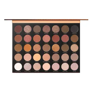 35U Makeup Palette - Gilded Desert Artistry Palette with Deep Metallics, Shimmers & Matte Pressed Pigments - Made to Build, Blend & Layer for Everyday, Versatile Makeup Looks (1.98 oz)