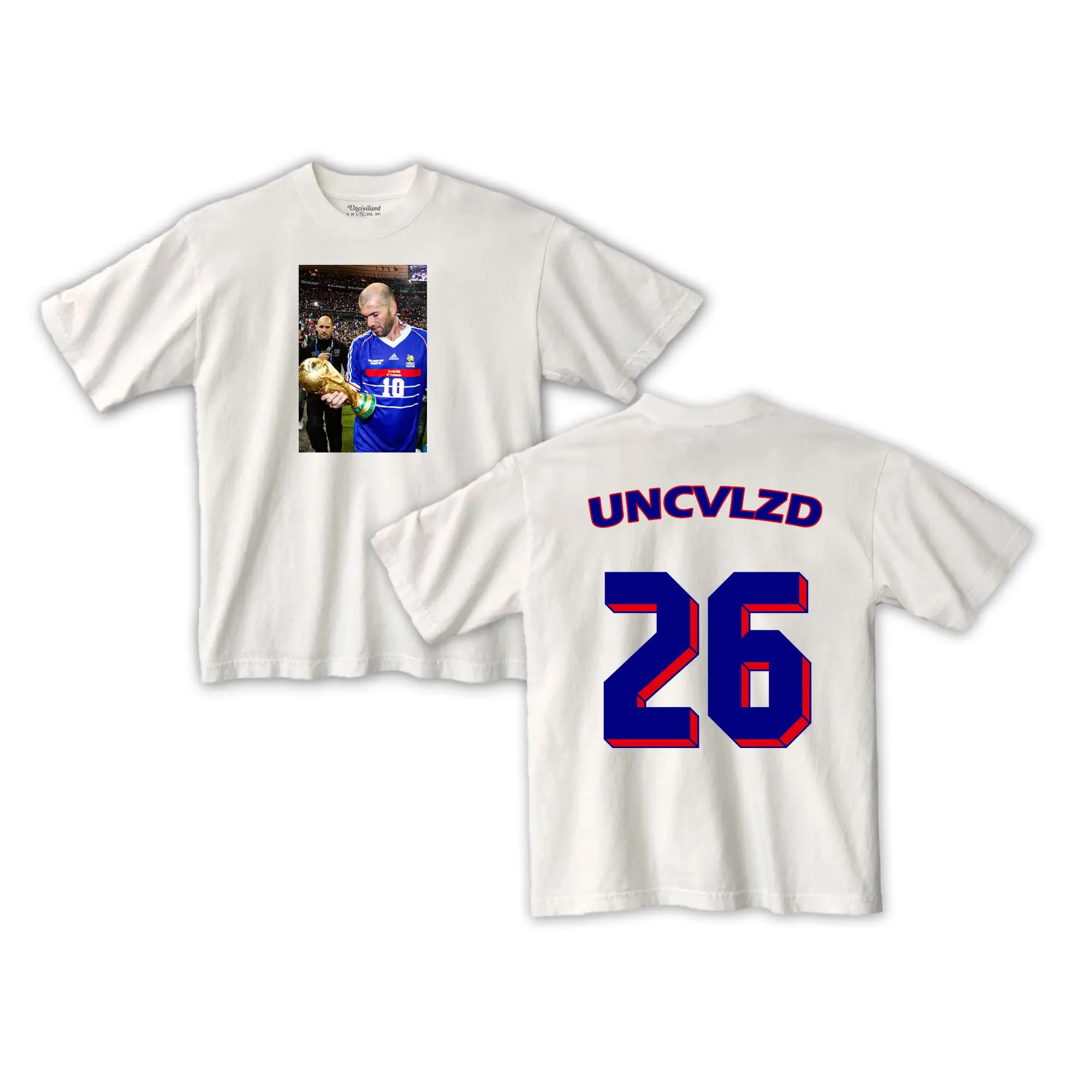 EARLY ACCESS: UNCIVILIZED "ZIDANE" T-SHIRT
