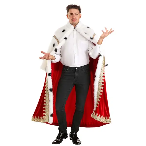 Adult Deluxe Broadway King Costume Cape