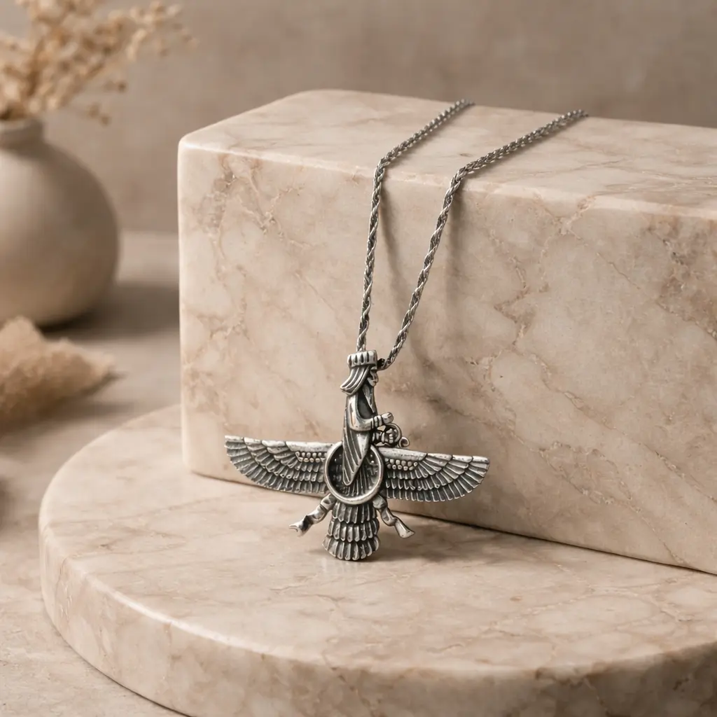 Faravahar necklace