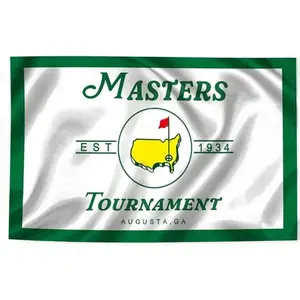Masters Flag Golf Flag Print Funny Man Cave Wall Masters Golf Banner for Room Teen Girls Indoor Outdoor Bedroom and College Dorm Garage Wall Decor Tapestry
