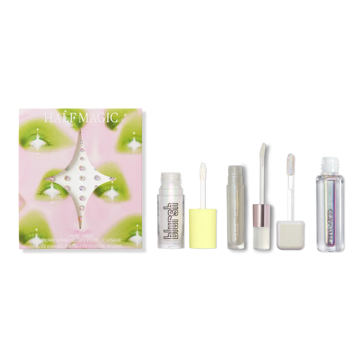 Ulta Beauty Bundle: Festival Ready Icy Iridescent Makeup – 4-Piece Eye, Lip & Face Set Ulta Beauty Bundle: Festival Ready Icy Iridescent Makeup – 4-Piece Eye, Lip & Face Set