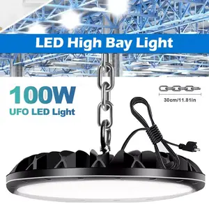 100W Led UFO High Bay Light Industrial Commercial Factory Warehouse Shop Light