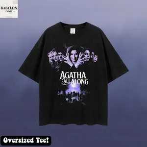 Agatha All Along T Shirt Show Shirt Sweatshirt Wandavision Shirt Gift Agatha Harkness Shirt Agatha All Along Show