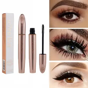 Thick Voluminous Fiber Lengthening Beauty Volumizing Mascara Sweatproof Curling Long Lashes, Precise Eye Makeup, Perfect Gift for Women