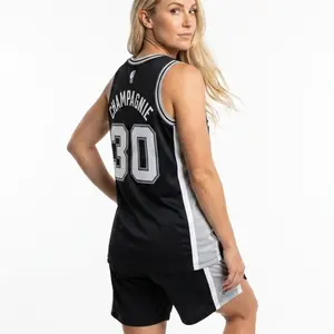Antonio Champagnie Black Basketball Fan Jersey #30, Sleeveless Athletic Sports Tank Top, Breathable Game Day Apparel for Basketball Fans
