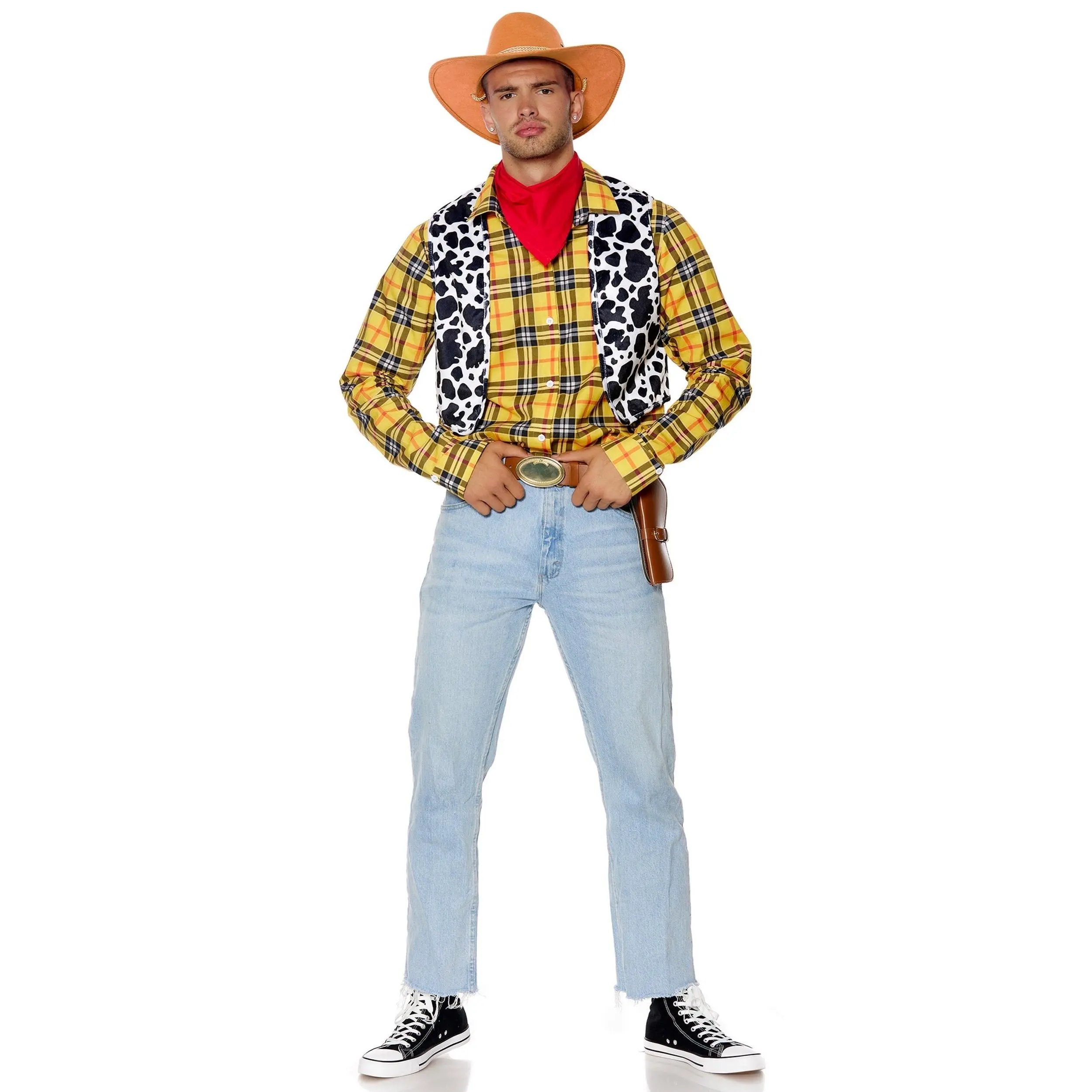 Toy Sheriff Cowboy Halloween Costume for Men