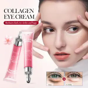 Cherry Blossom Collagen Eye Cream – Reduce Puffiness & Dark Circles, Smooth Fine Lines, Firm & Hydrate Delicate Eye Area