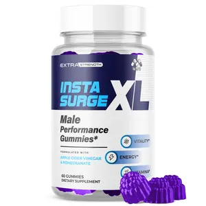 (1 Pack) Insta Surge XL Gummys Advanced Supplement InstaSurgeXL 60 Gummies