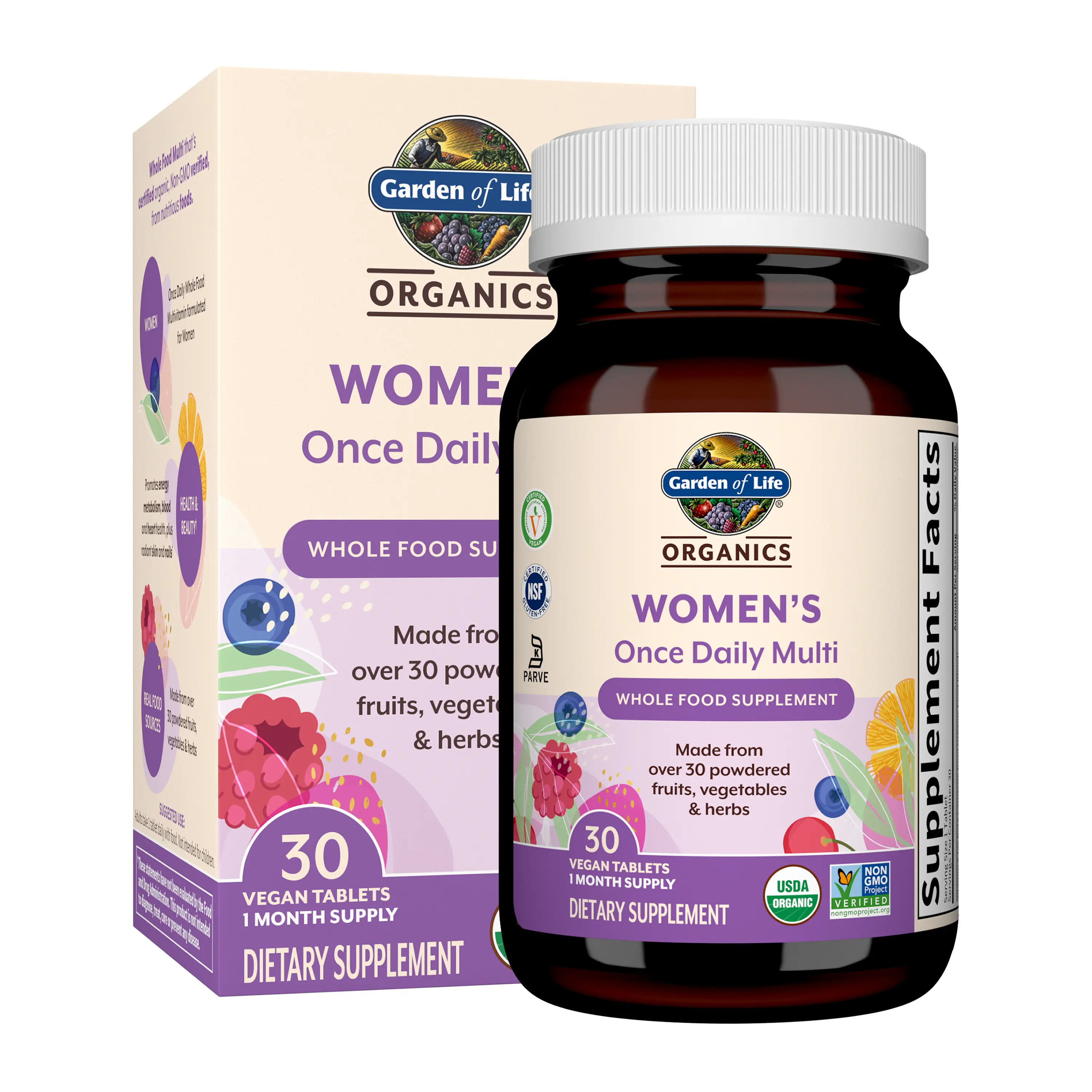 Garden of Life Organics Women Once Daily