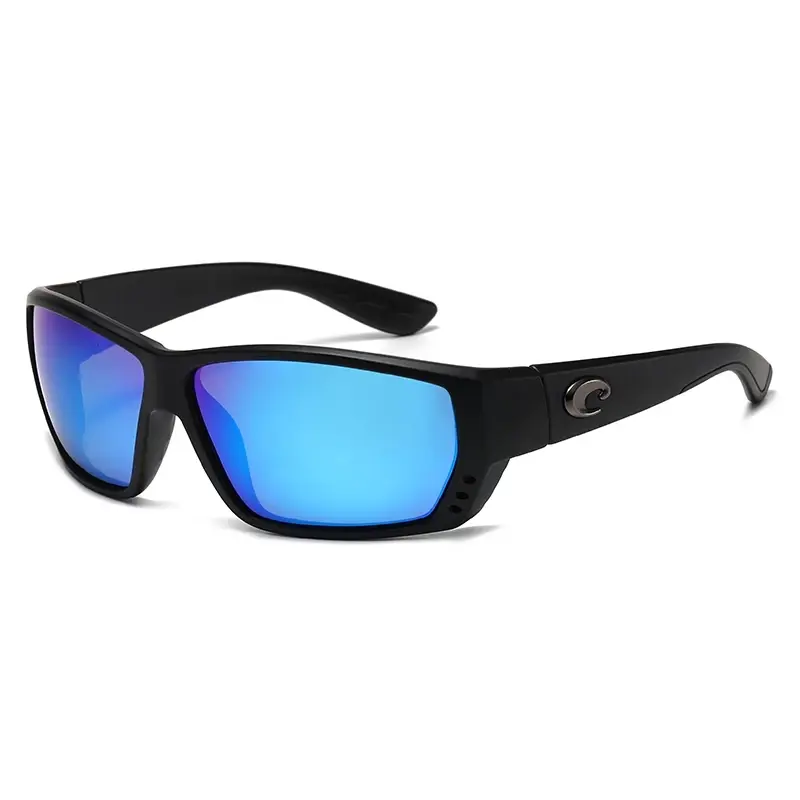 Unisex Wraparound Sport Sunglasses – Black Frame with Tinted Lenses