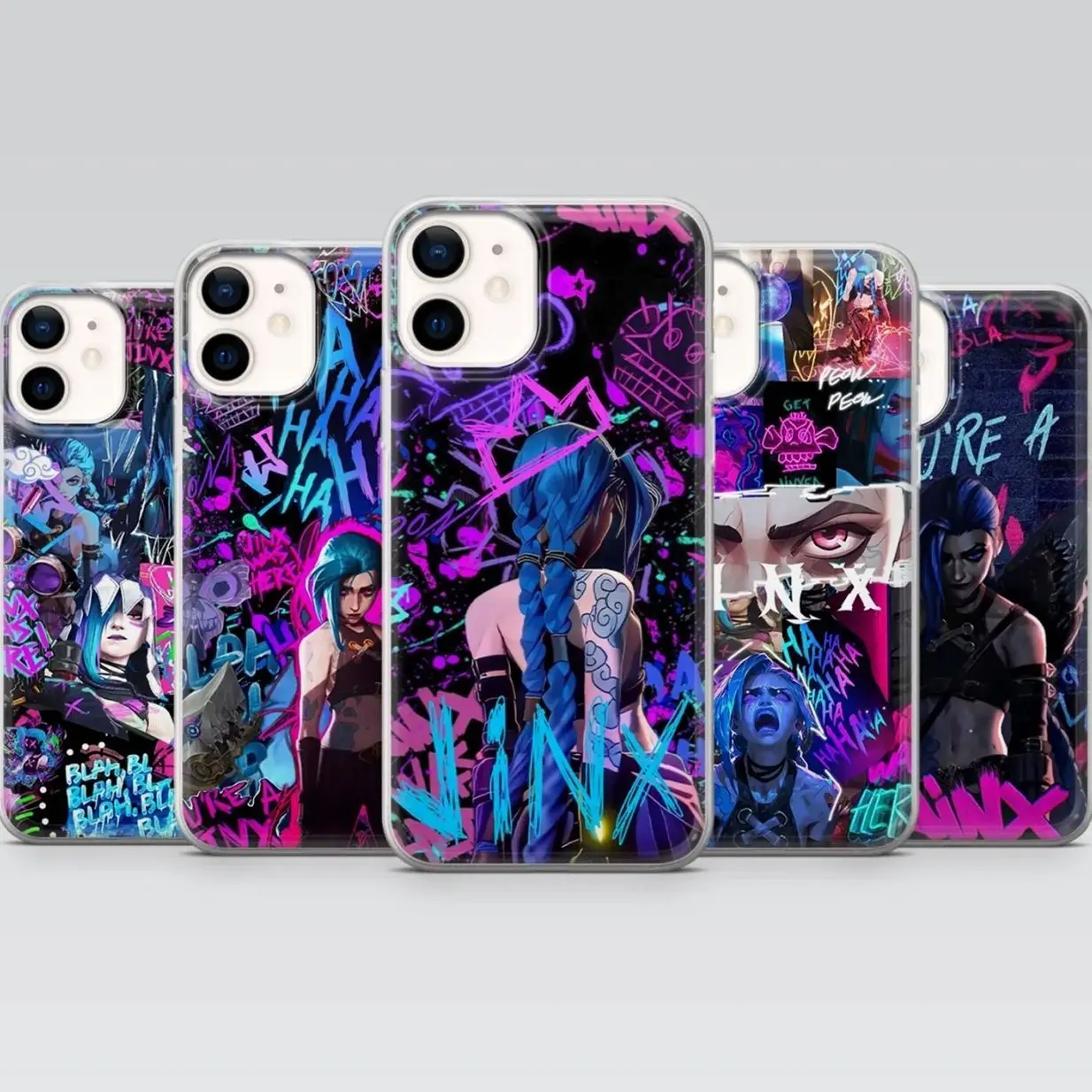 MAGSAFE Compatible League Of Legends Arcane Phone Case - Accessories with Camera Protection, Cover for iPhone 11,12,13,14,15,16,17 & Samsung Galaxy (Check Available Sizes)