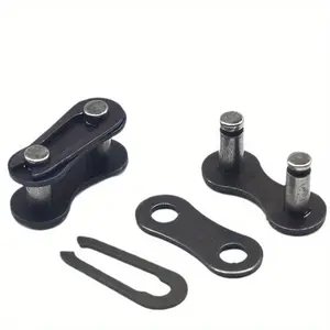 6 Sets Stainless Steel Bicycle Chain Connectors, Quick Link Replacement for Single Speed Chains, Durable Metal Chain Links for Cycling Repair and Maintenance