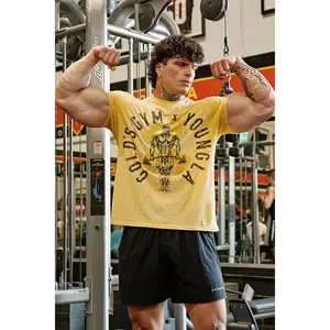 4206 - Gold's Gym Heather Tees