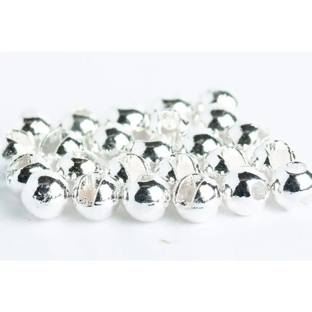 Slotted Tungsten Beads for Fly Tying - 100-Count Bulk Pack