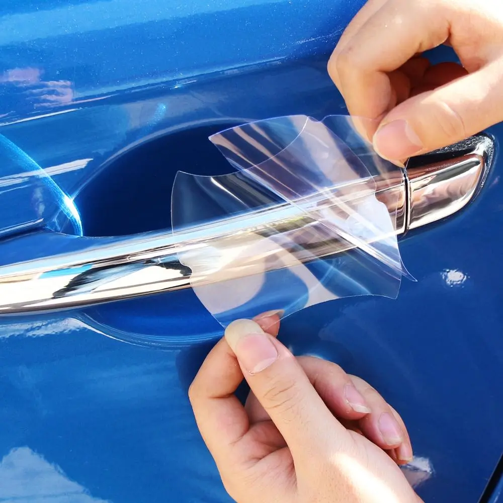 5Pcs Transparent Car Handle Protective Film Stickers For Toyota Hilux Vios Avanza Corolla 4Runner Camry RAV4 Prius Tacoma