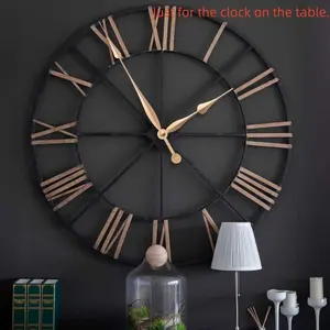 High Torque Quartz Clock Hands, 30.48cm Spade Design, and Copper Color, Battery Powered, DIY Home Decor, Modern Wall Clock