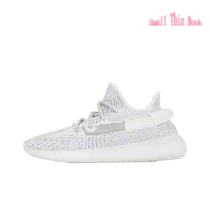 Reflective Off White Knit Sneakers, Streetwear Style Breathable Mesh Casual Shoes, Unisex Translucent Sole Lightweight Running Trainers