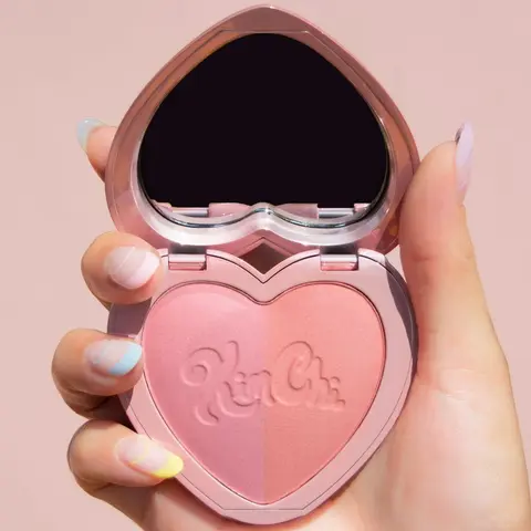 KimChi Chic Beauty Thailor Collection Blush Duo - Two Colors in One Makeup Compact
