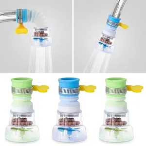 3-Piece Faucet Filter Set with 360-Degree Swivel Hose Adjustable Water Purifier for Kitchens Bathrooms Easy Install Compact Storage Reduces Waste LED Display Sink aerator mud tap outdoorfun Multi-Age Kit Aid First