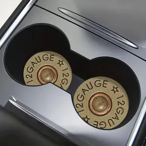 2pcs Car Cup Holder Coasters, Decoration, Car Interior Accessory, Enhance Your Vehicle Interior, Durable & Stylish Design, Perfect Gift for Car Enthusiasts