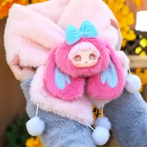 【OK】-Lovely You Series Mystery Boxes Bag Pendant Bunny Plush Dolls Soft Collectibles Hidden Style 1 Hidden Probability:1/56
