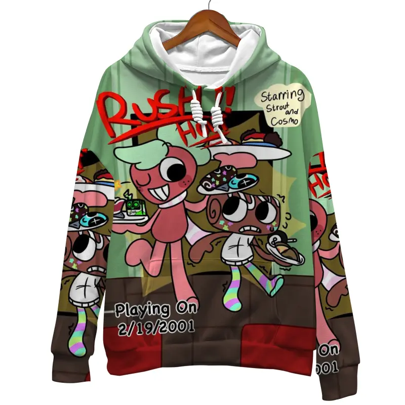 Sprout & Cosmo Dandy's World Pullover Hoodie, Dandy's World Hoodie