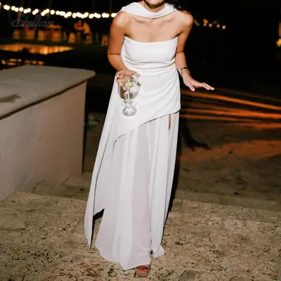 amazon white dress This 100% Cotton From Is on Sale Size:L (US 14-16) concert fit Lace mermaid wedding dress