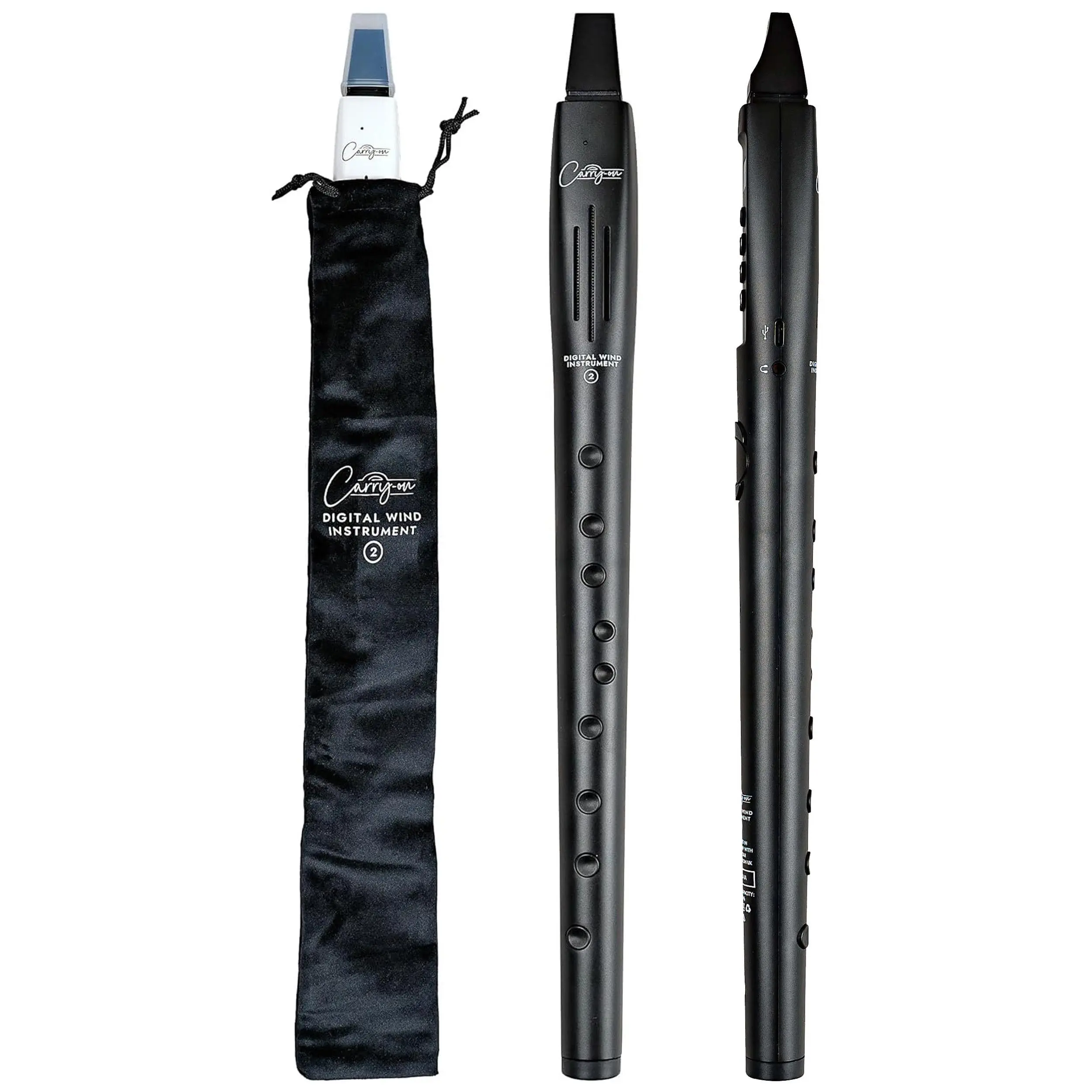 Carry-on Digital Wind Instrument 2 - Black Carry-on Digital Wind Instrument 2 - Black