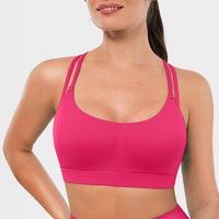 Sports Bras-Raspberry Red