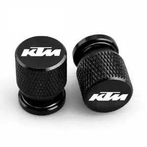 Car Wheel Tire Valve Cap, Tyre Stem Cover, Airdust Waterproof Valve Cap for KTM, Universal Car Accessories