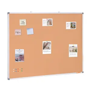 Summervibes VEVOR 48x36 Large Cork Board - Wall-Mounted Bulletin Board with Pin Board - Perfect for School, Home, Office