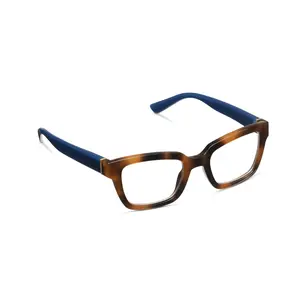 Siren (Blue Light): Mocha Tortoise/Navy / Reading / 2.25